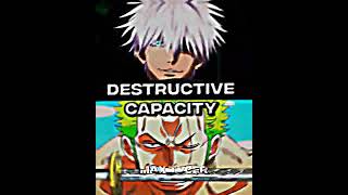 Gojo Vs Zoro
