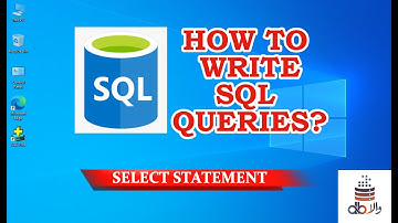 How to write SQL Select Statement (In Urdu)
