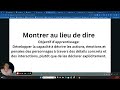 Montrer au lieu de dire