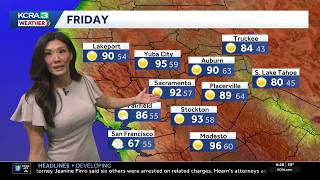 Northern California forecast | Brief cooldown Friday | July 10, 2026