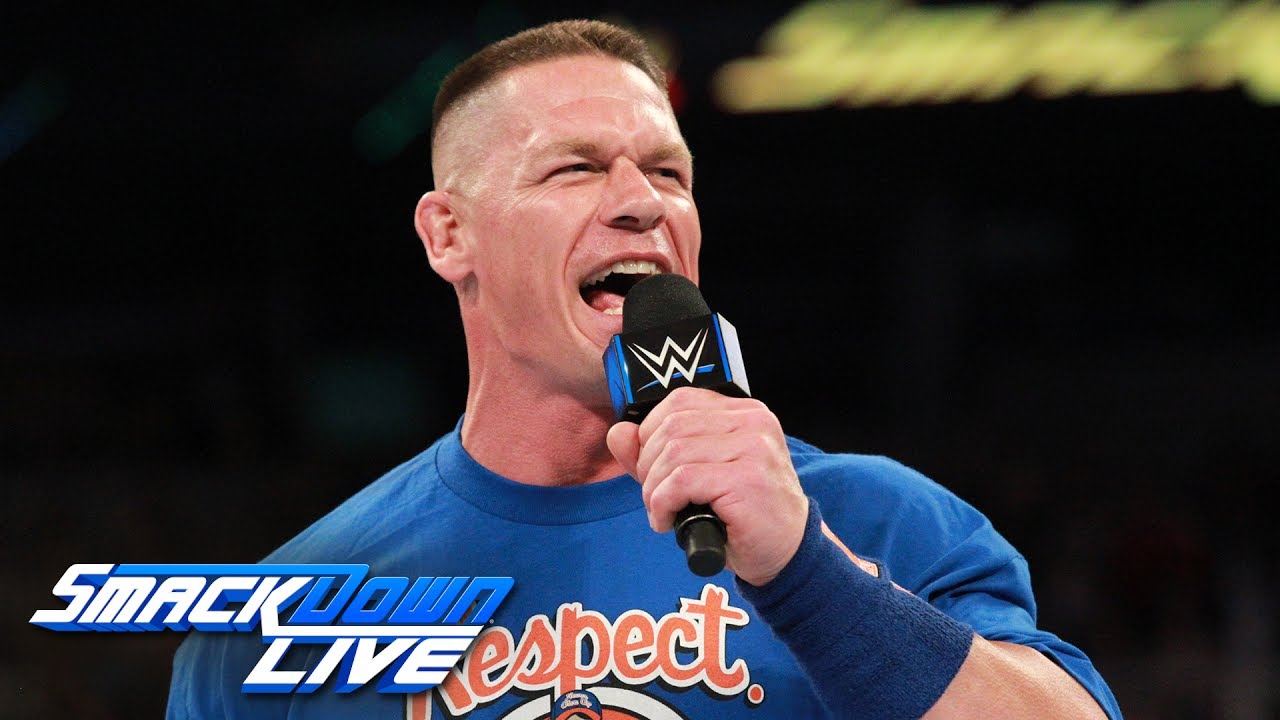 Возвращение Джона Сины прервано Русевым: SmackDown LIVE, 4 июля 2017 г.