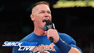 John Cena's return is interrupted by Rusev: SmackDown LIVE, July 4, 2017