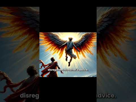 The Myth of Icarus and Daedalus.#history #greek #myths #historyfact