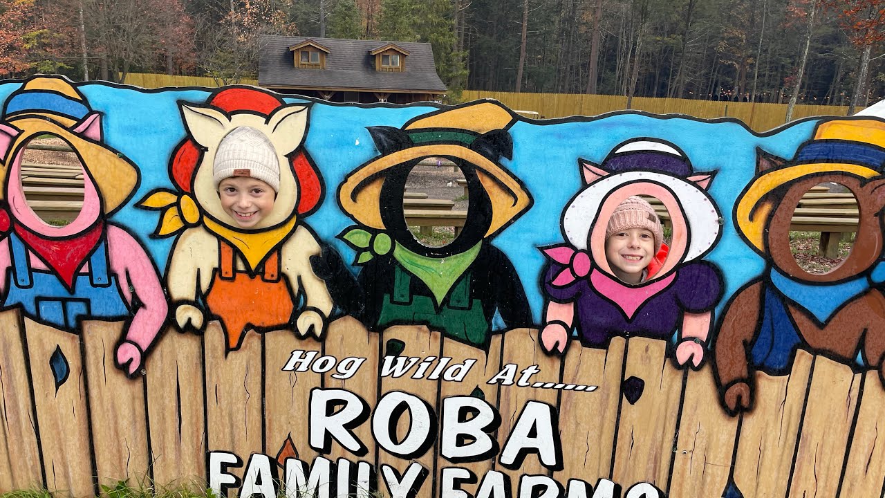 Spending the day at Roba family farms! Check out the corn maze, jungle ...