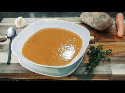 HOW TO MAKE A ROASTED GARLIC AND VEGETABLE SOUP