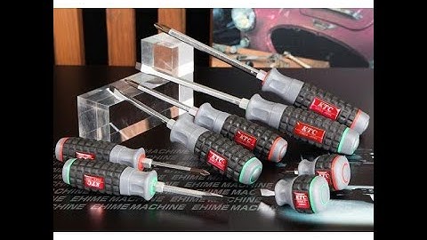 Bộ tô vít KTC - Bộ tô vít Nhật TPMD Xách tay chính hãng  8 chi tiết