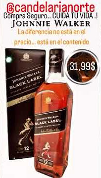 Whisky Etiqueta Negra 12 años