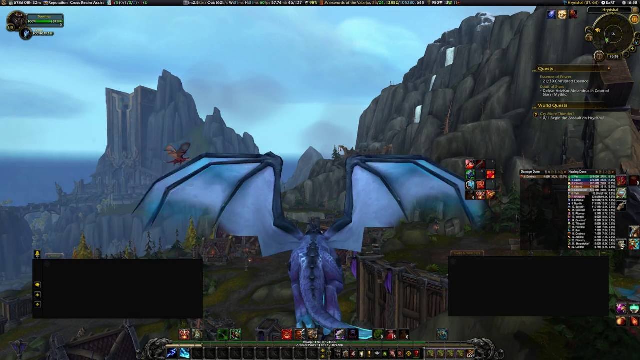 Vethir WQ buged out on me, new dragon mount?