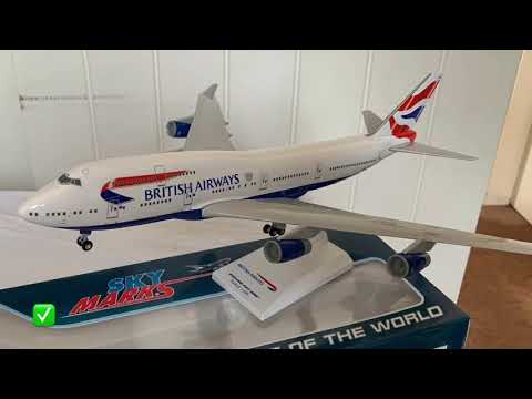 Unboxing of British Airways 747-400 - Skymarks Modes - YouTube