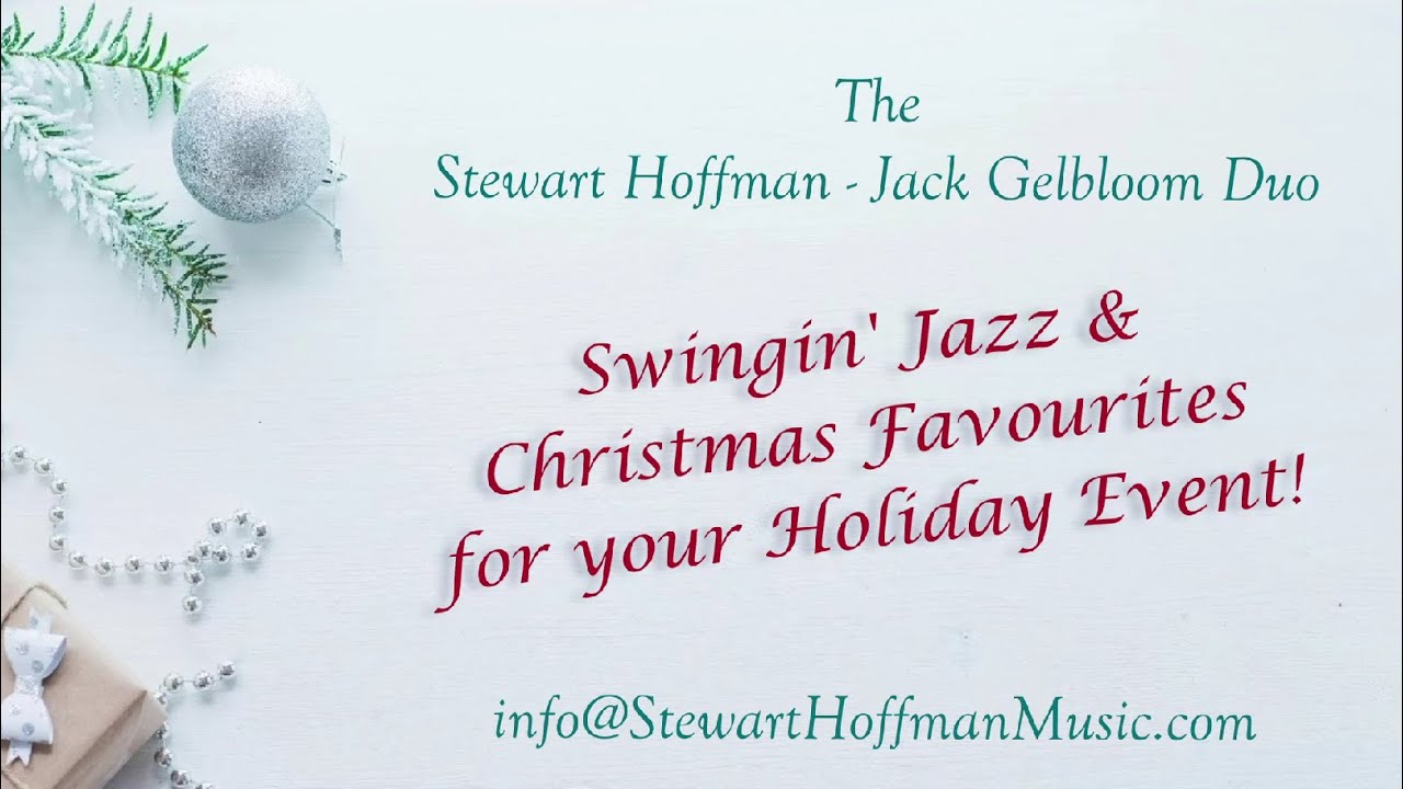 Swingin' Jazz and Christmas Favourites for Your Party or Event