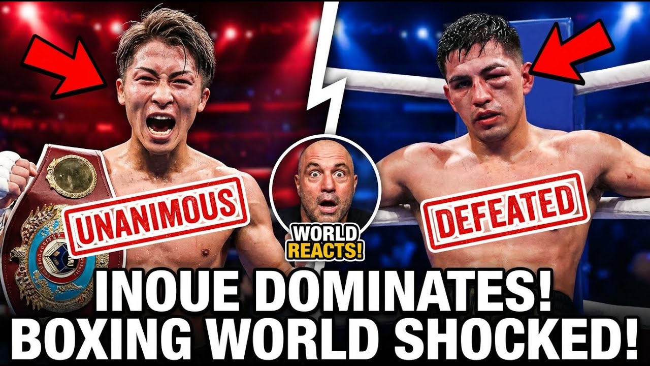 Boxing World ERUPTS After Naoya Inoue Annihilates Alan Picasso!