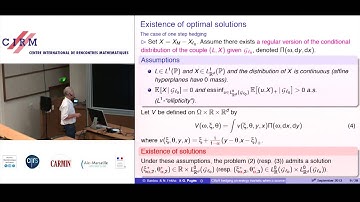 Gilles Pagès: CVaR hedging using quantization based stochastic approximation algorithm