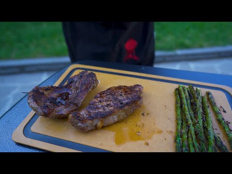 Grills.ge ანგუსის სტეიკი სატაცურით