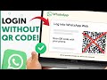 How To Use WhatsApp On Pc Without Phone & QR Code
