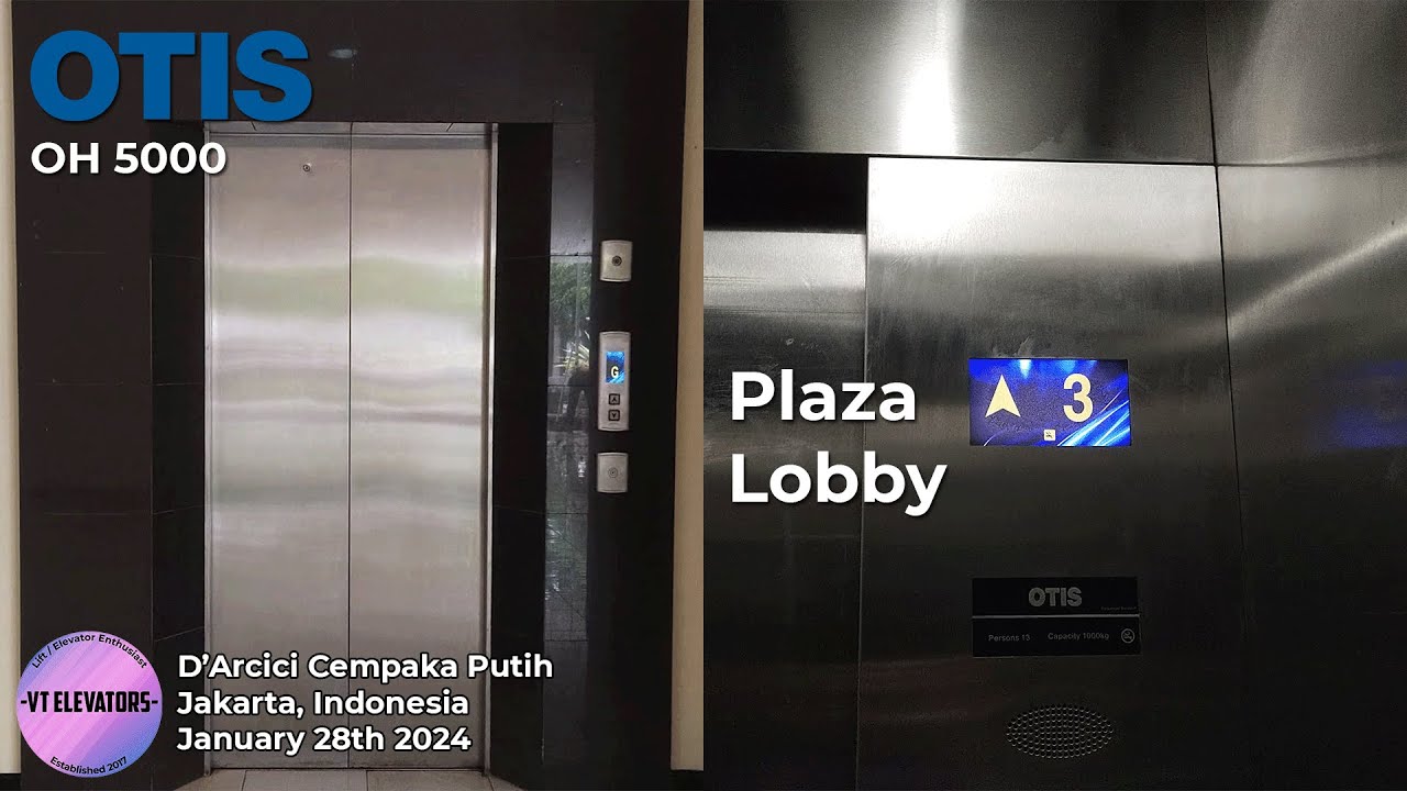 OTIS OH 5000 Passenger Lift - D'Arcici Cempaka Putih, Jakarta (Plaza)