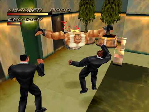 Điện Tử Đĩa PS1 huyền thoại ( Fighting Force ) Game cảnh sát đặc nhiệm