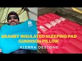 Sierra Designs Granby Insulated Sleeping Pad, Gunnison Pillow. First look, test. Outdoor gear review