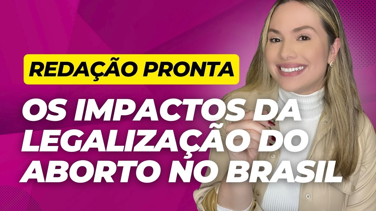 Redação sobre o Aborto - YouTube