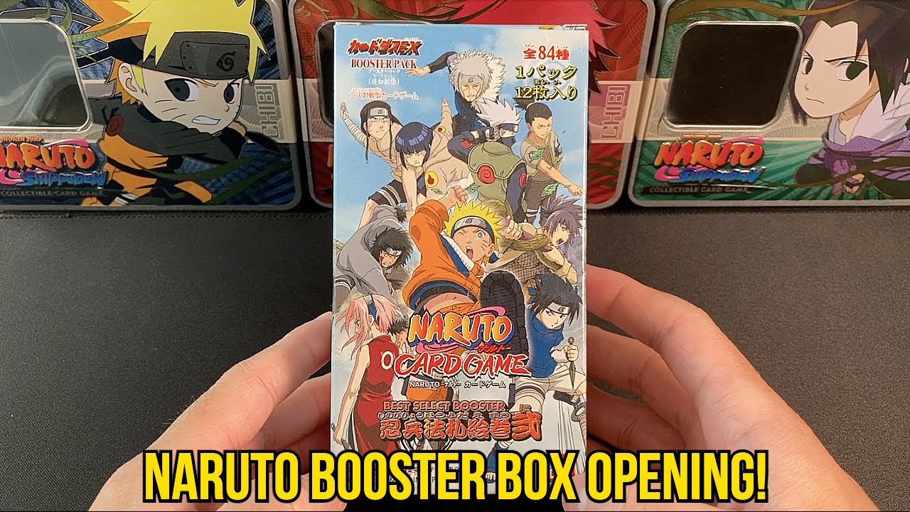 best naruto booster box Naruto Trading Card Game Booster Pack Tier 1 Wave 3 – Core Gaming main image 1