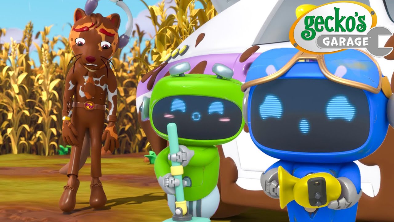 Muddy Maze Mission | Gecko's Garage | Mechanical Misadventures