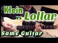 Klein Jazzy Cats vs Lollar Blond & Tweed - Same Guitar - Comparison Video