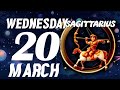 Sagittarius  youre going to fall off your chair with this  horoscope for today march 20