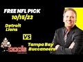 NFL Picks - Detroit Lions vs Tampa Bay Buccaneers Prediction, 10/15/2023 Week 6 NFL Free Picks