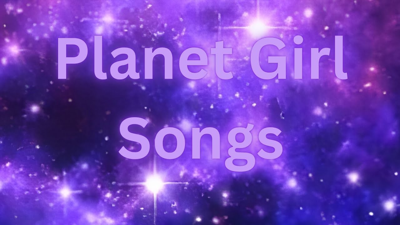 Planet Girls Mercury, Earth, Moon, Mars, Jupiter, Uranus, Pluto and Froza