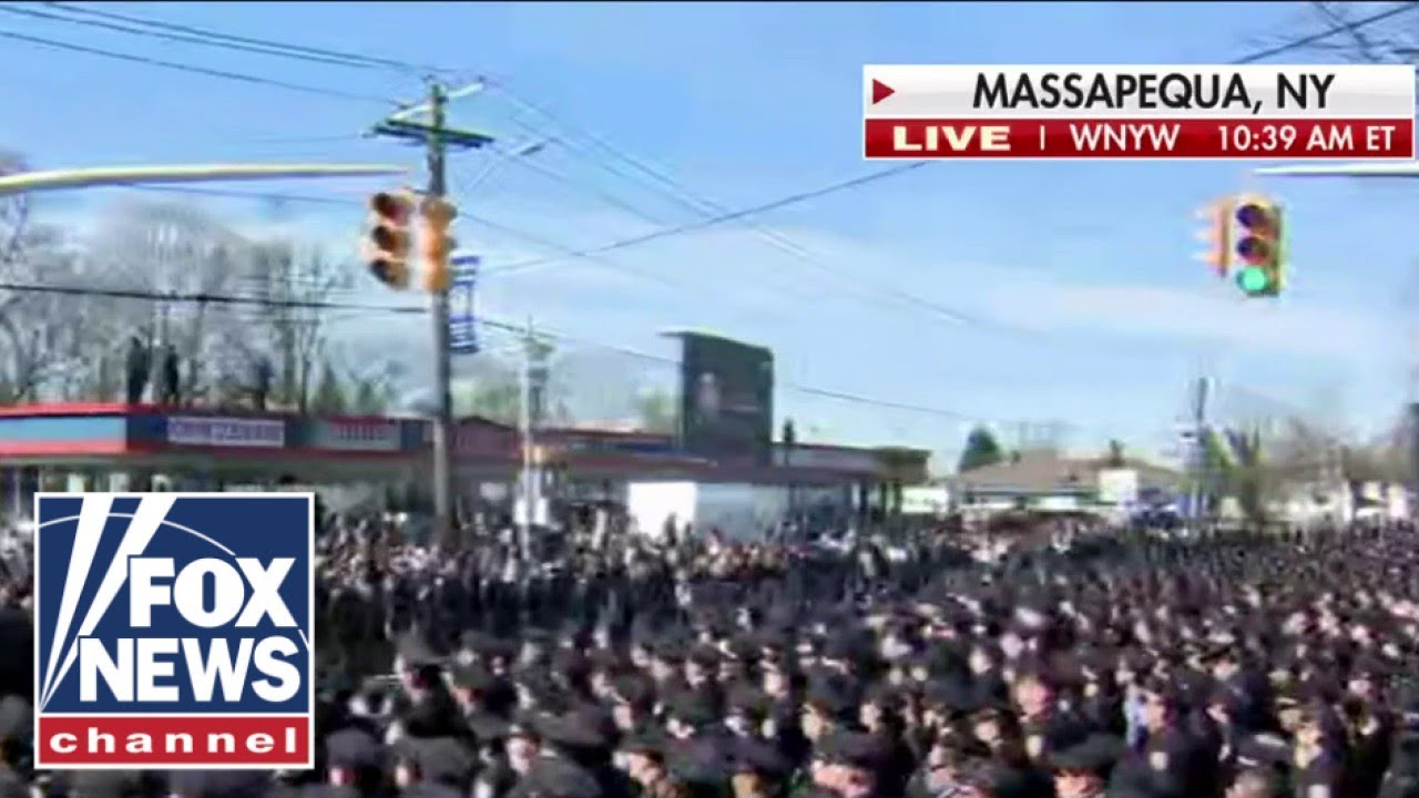 WATCH: Thousands attend NYPD officer Jonathan Diller’s funeral