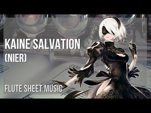 Easy Flute Sheet Music How To Play Kaine Salvation Nier By