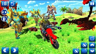 Drive Motorbikereal | Beach Fighting | 3D Gameplay | #anshi143 screenshot 1
