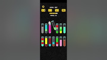 Color Water Sort Level 207