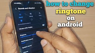 how to change ringtone on android | ringtone change on samsung