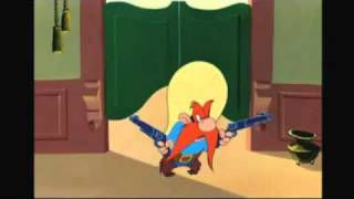 Bugs Bunny & Yosemite doing Meatloaf & Busey.avi