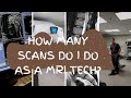 Is being a mri technologist hard how many patients do i scan a year