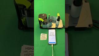 Embedded label printer supporting paper-out detection cover-open detection and paper-low detection!