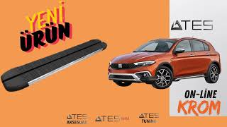 Fiat Egea Cross Krom Yan Basamak 189 Cm 2020 Üzeri Yanbasamak.tr Tel 05443082583