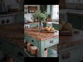 Old Tables Used as Kitchen Island Inspo *images from Pinterest #kitchen #homedecor