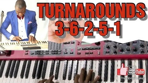 Turnaround - 36251 - Passing Chords | Piano Tutorial