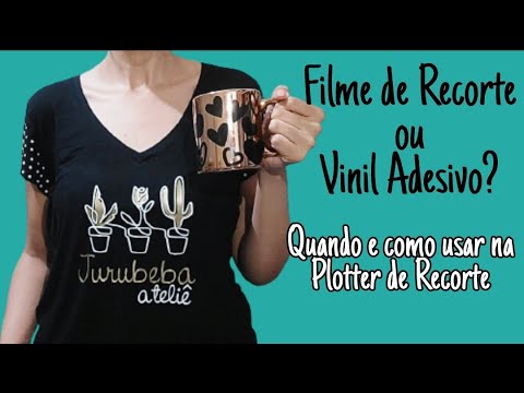 Vídeo: O vinil removível fica nas canecas?