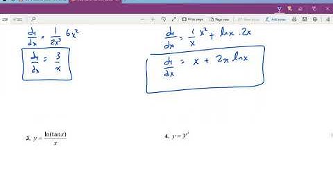Math 31 - 5.3 Derivatives of Logarithmic Functions