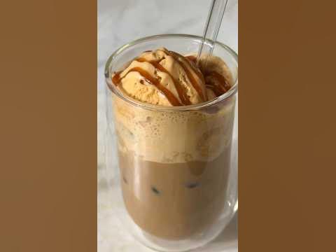 Карамельна кава з морозивом 🤤 - YouTube