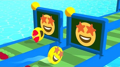 Emoji Run! Gameplay walkthrough levels - iOS and android games