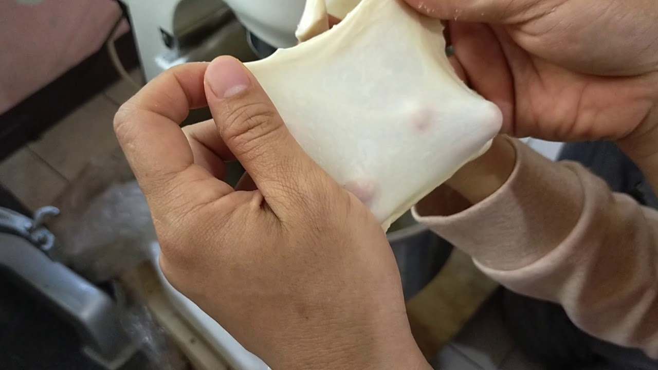 Cara mixing roti dengan mixer (fullHD)