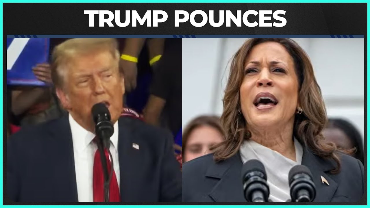 Harris SLIPS In Polls As Trump Exploits Her OBVIOUS Weakness