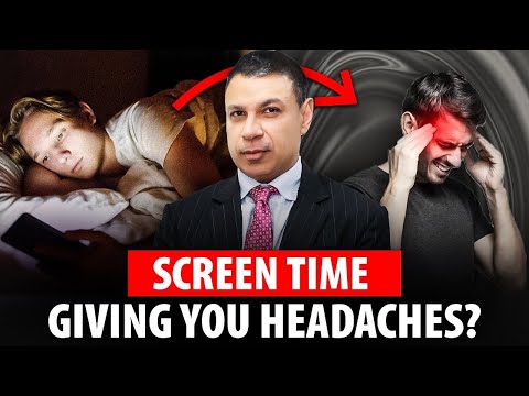 HEADACHES: The Hidden Cause Nobody Talks About. #screentime #headache #screen #eyehealth #eyecare