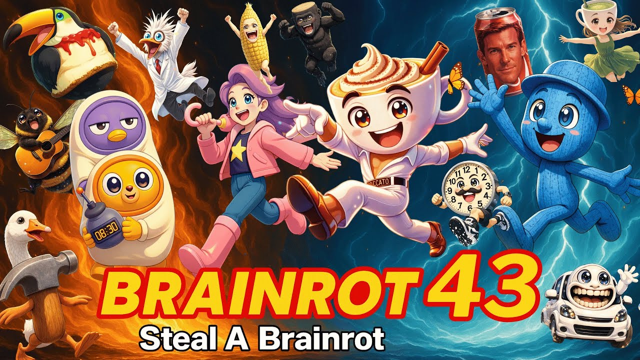 BRAINROT ANIME OPENING EP43 feat. Steal a Brainrot Character | Official Music Video