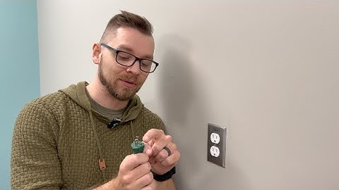 Removing a broken ground pin from an outlet