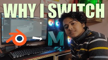 WHY I SWITCH BLENDER TO AUTODESK MAYA IN 2024