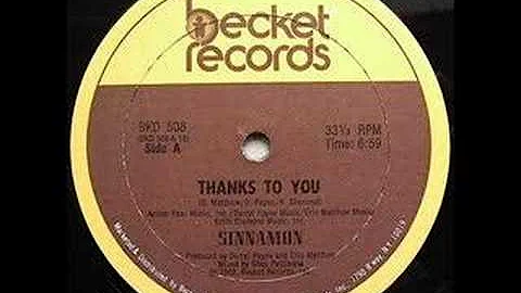 Sinnamon - Thanks To You